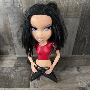 Y2k Vtg Rare 14" Bratz Doll Style Head Forever Funky Fashion Sharidan Makeover